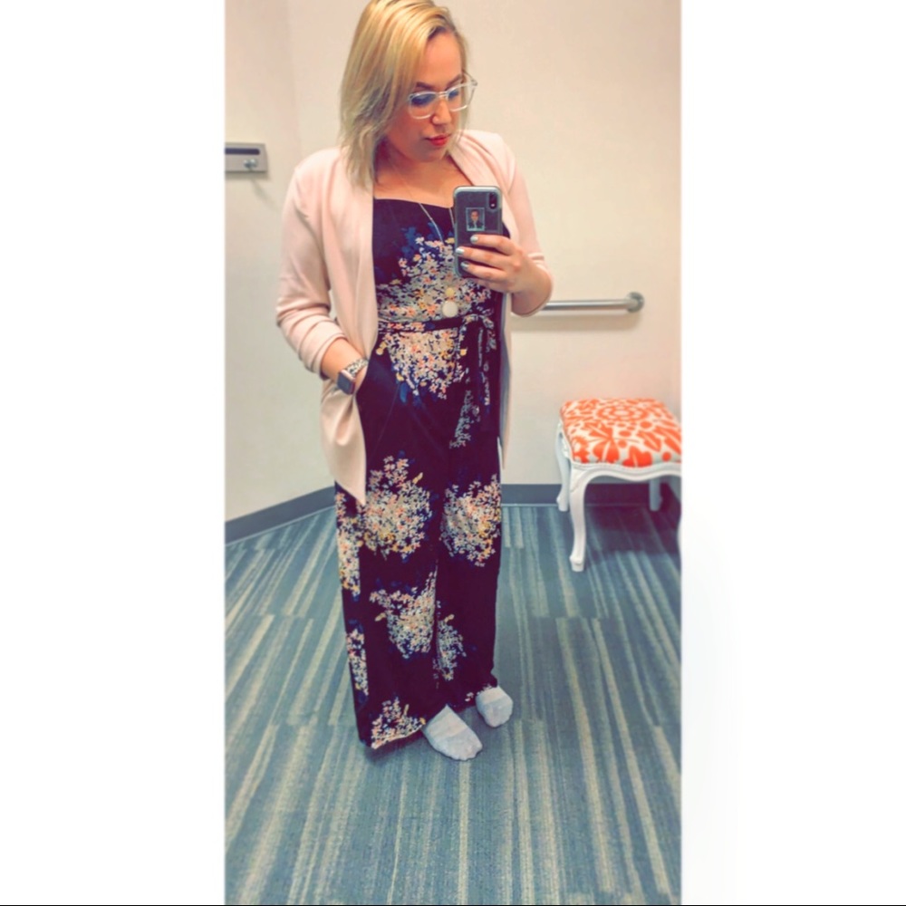 Floral Jumpsuit
